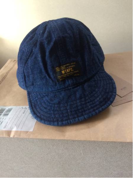 D 15AW WTAPS A-3 CAP.COTTON INDIGO WTAPS A-3 | ⁄ 15AW ダブルタップス CAP Cap INDIGO - 07 Indigo T-6M by