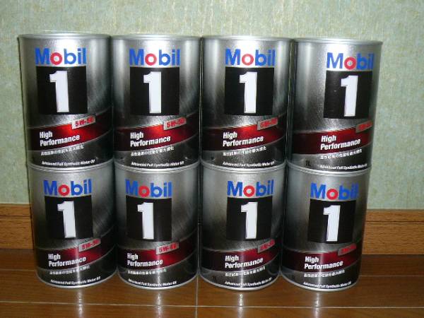 ● Mobil 1 モービル1　5W-50 SN 1L缶×8本＝8L ●