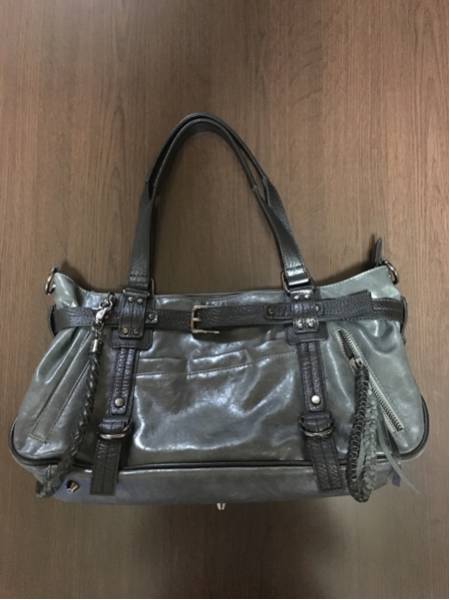 SAMANTHA KINGZ 美品 サマンサキングズ バッグ BLK&GRY 入手困難美品