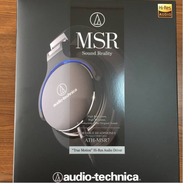 【新品】ハイレゾ ヘッドホン ATH-MSR7 オーディオテクニカ