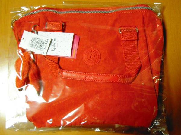 Kipling ハンドバッグ＆ショルダー、 オレンジ色 KIPLING オレンジ 