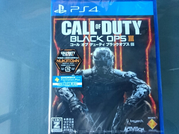cod bo3 ブラックオプス3 ps4 新品 初回購入特典付き格安
