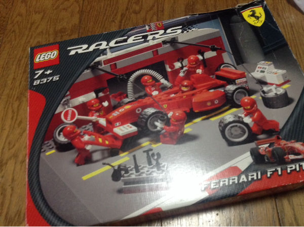 レゴ 8375 フェラーリ ピットストップ 箱イタミあり F1