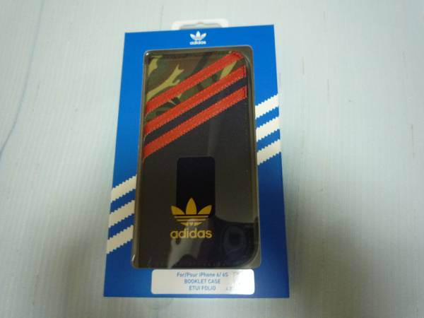 【iPhone6s/6 ケース】adidas Booklet Case Oddity Green Camo