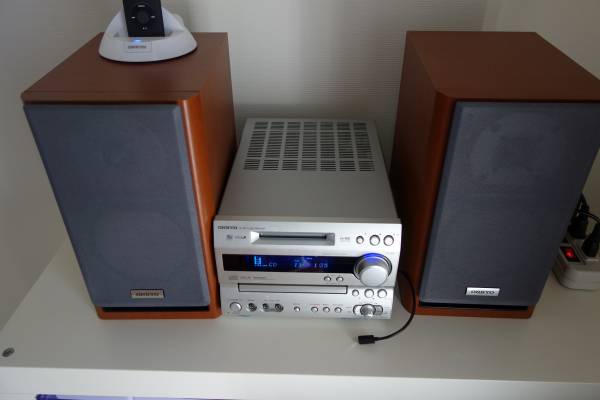 ONKYO ミニコンポ FR-N7X 本体 スピーカーセット ONKYO X-N7Xセット FR-N7X+D-N7X+リモコン CD/MDコンポ 【公式通販】