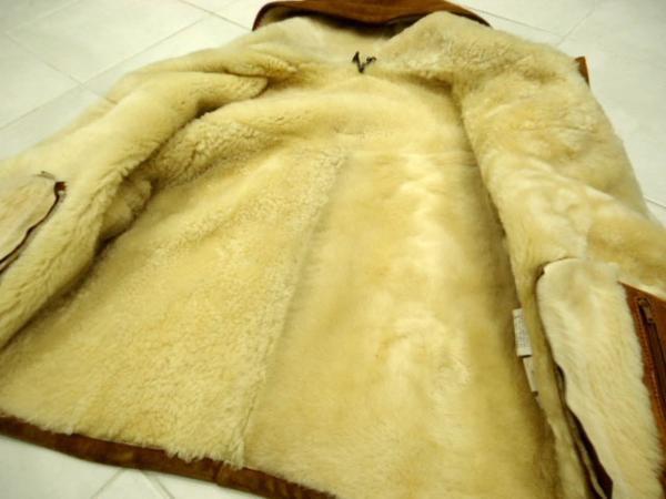 ◆ニューヨーカー ムートンレザーコート 羊皮 ダッフル