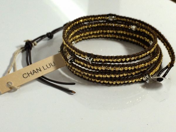 新品 正規品 chan luu チャンルー ブラック＆ゴールド 新正規chanluu
