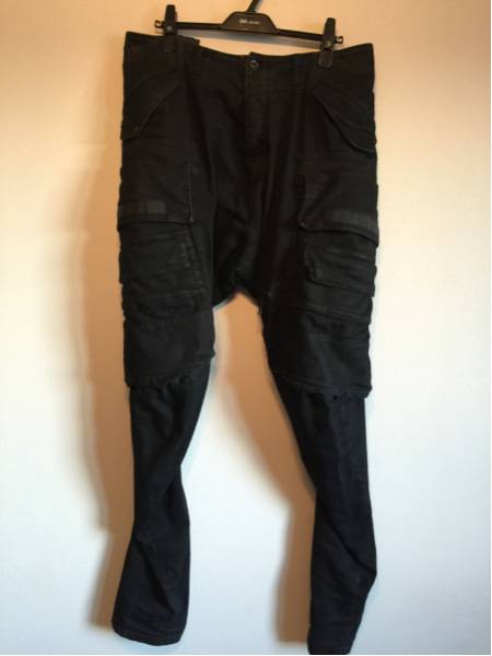 JULIUS 13ss ガスマスクサルエルカーゴパンツ サイズ3