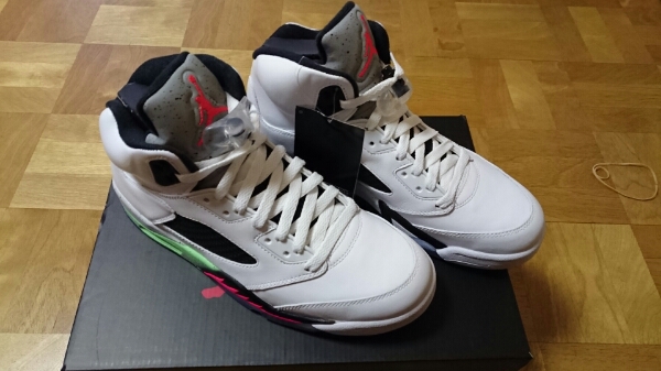 NIKE AIR JORDAN 5 RETRO INFRARED 白 ジョーダン 1 og supreme