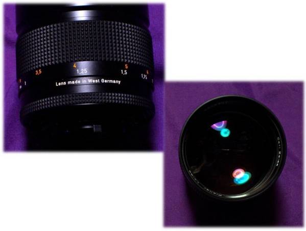 CONTAX プラナー1.4/85ミリ 西ドイツ製 美品！ 超美品