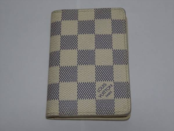 Louis Vuitton ダミエ アズール カードケース 名刺入れ ヴィトン Louis
