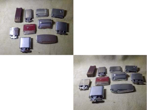 ★⑥ジャンク★古いオイルライター（10個部品取）