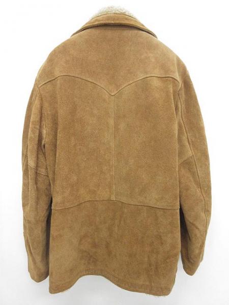 ショットSCHOTT WESTERNランチコート スエード裏ボア ブラウン40 男性