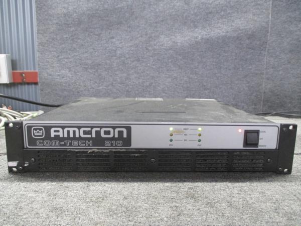 AMCRON パワーアンプ com-tech 210 ジャンク Y2057