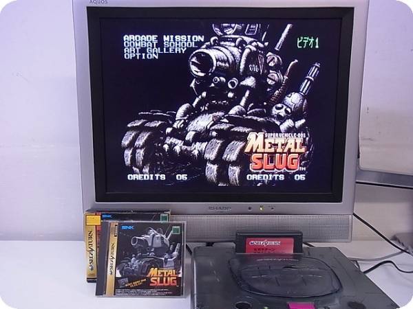 SS セガサターン メタルスラッグ METAL SLUG 拡張RAM付⁄R4147⁄8