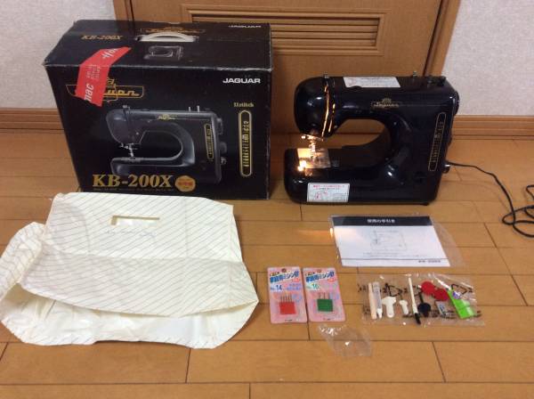 Jaguar ジャガー 電動ミシン KB-200X 箱・取説付き