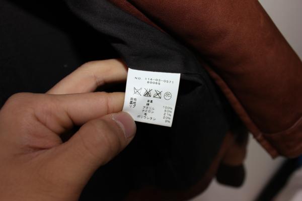 SHIPS GENERAL SUPPLY シングルレザー ライダース 茶M★