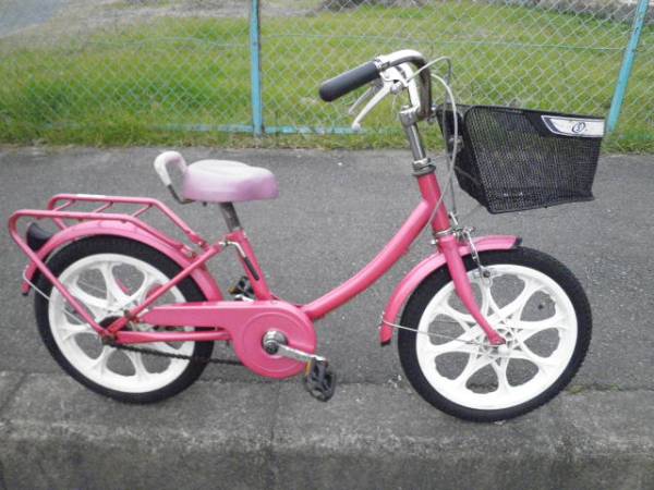 ヨツバサイクル16インチ補助輪あり(基本引取希望) omochayasannosouko 
