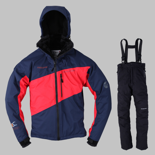 新品☆マズメ MZFW-183 防寒オールウェザースーツ(L)RD×NV即決! 【公式