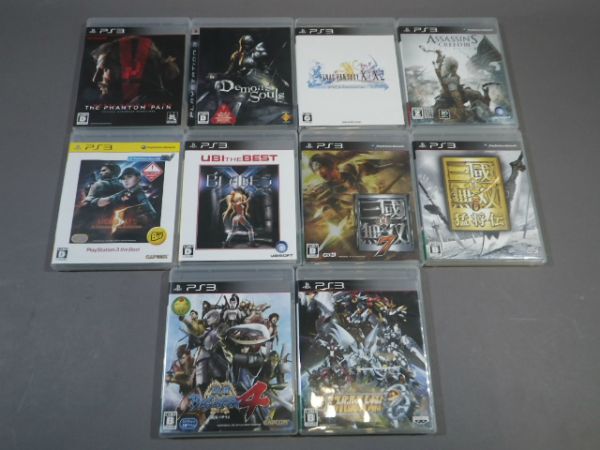 PS3 メタルギアソリッドⅤ 他 10本セット ジャンク ③ r0165