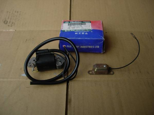 ロビンエンジンEC１０用TCI点火コイルとユニット