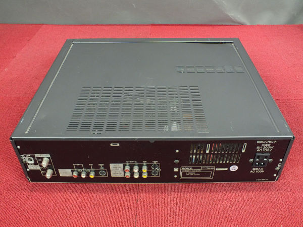 ☆ SONY Hi8/ VHS ビデオ デッキ WV－H3 一部 ジャンク VHS動作