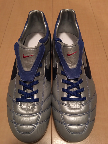 新品 nikeid ティエンポ レジェンド II FG 25.5㎝ シルバー サッカー