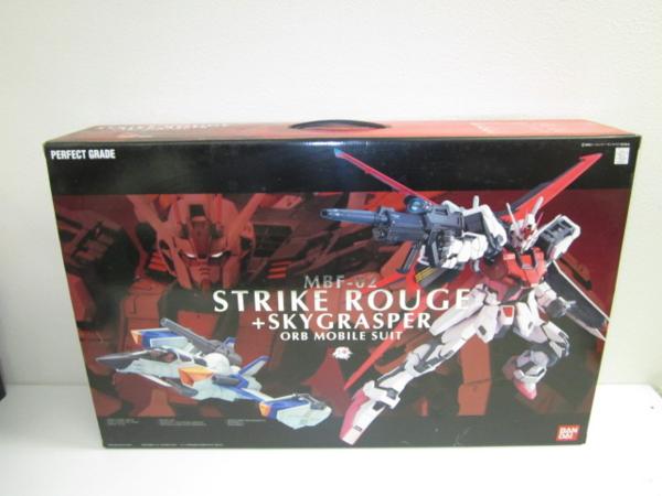 M5364★ガンプラPG MBF-02 ストライクルージュ+スカイグラスパー