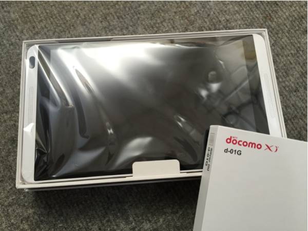 【新品未使用】docomo タブレット d-tab d-01G