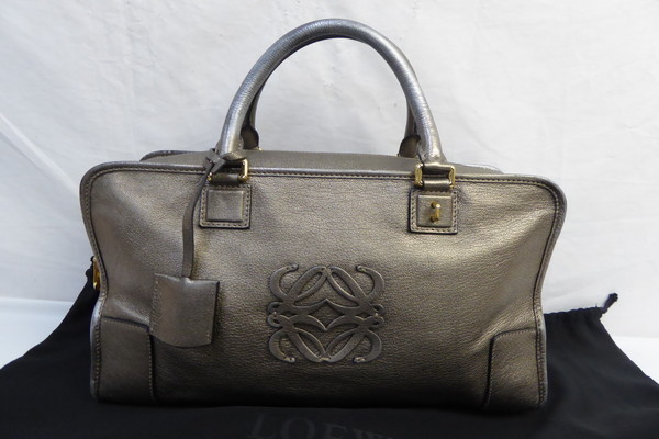 本物■美品■ロエベ■アマソナ/レザーハンドバッグ/31万/rro247z