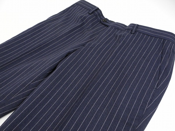 ◇6121◇定7万 メンズティノラス ストライプスリーピーススーツM