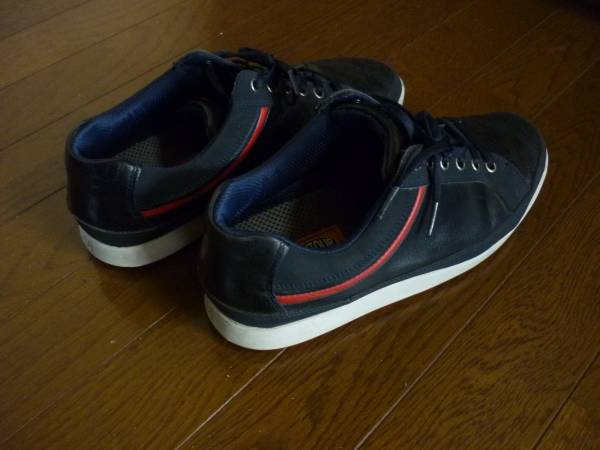 USED　フットジョイ　防水本皮　コンツアーカジュアル　27　W