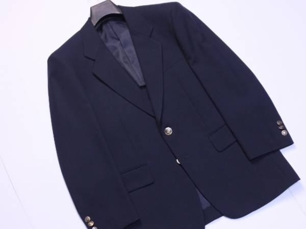 ★美品 オンワード DANBIRD / 上質な紺ブレザー S メタル釦 