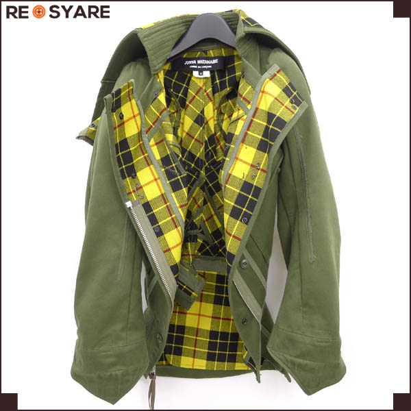 レア*美品*JUNYA WATANABE*06AW*ギャルソン*ジャケット*13520