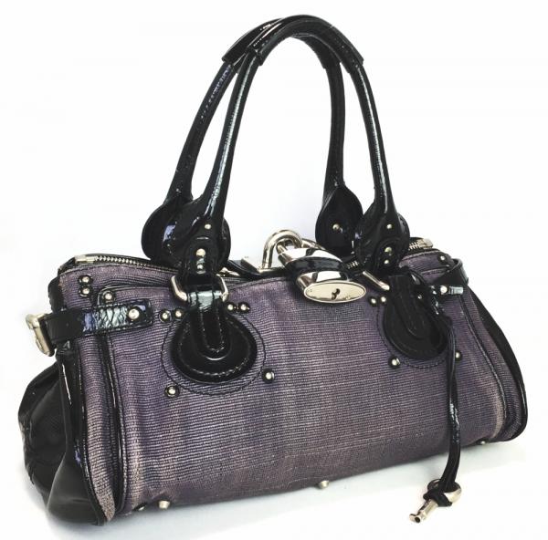 クロエ パディントン ハンドバッグ ボストンバッグ ブラック 黒