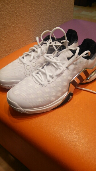 アディダス バリケード 2015 錦織圭モデル オールコート 27.5cm