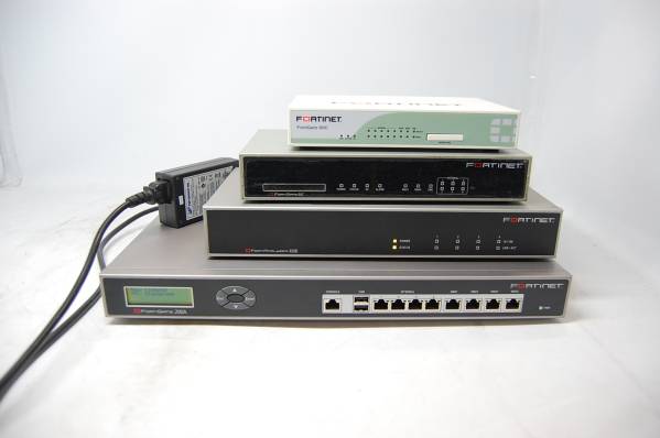 ■FORTINET FortiGate 60C/80C/200A/100B 中古セット 通電OK