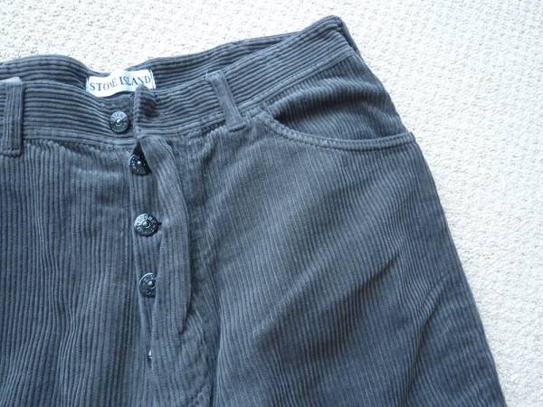size48!STONE ISLAND太畝コーデュロイパンツ!ストーンアイランド