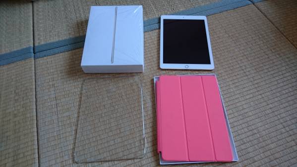 SoftBank Apple iPad Air 2 64GB　ゴールド＋アクセサリ 中古