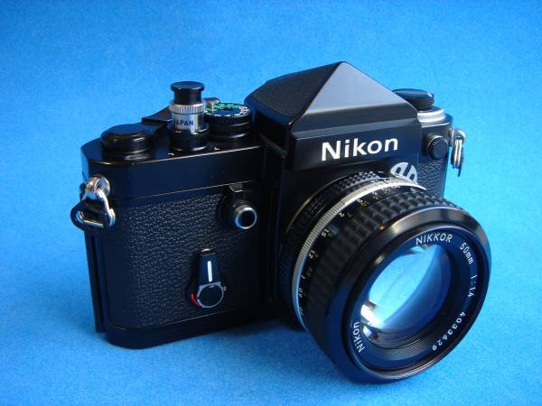 Nikon ニコンF2 アイレベル(黒) レンズ50mm1.4付き Nikon F2 アイ