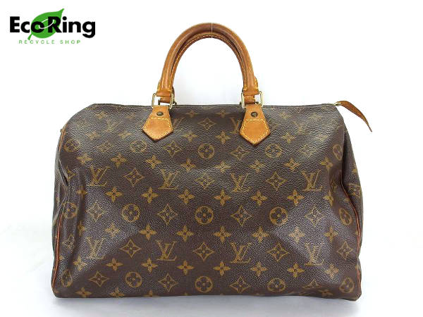 1円 ヴィトン M41524 モノグラム スピーディ35 バッグ BV057