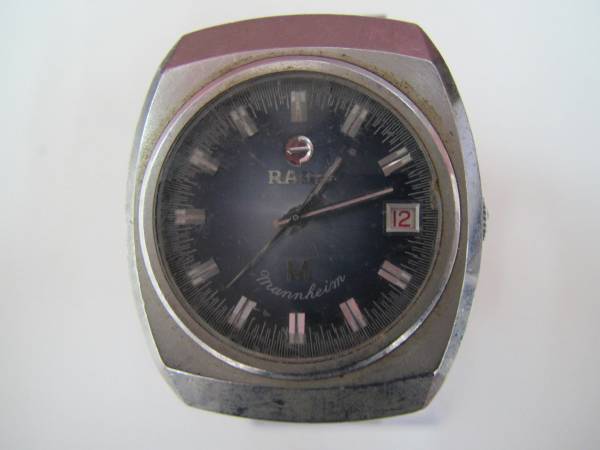 RADO 　自動巻き　Mannheim　9面カット　メンズ腕時計可動