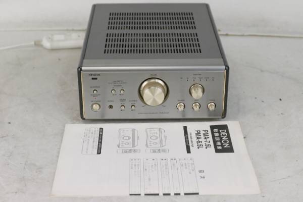 □DENON デノンプリメインアンプ PMA-7.5L 動作品 一般 アンプ 【公式