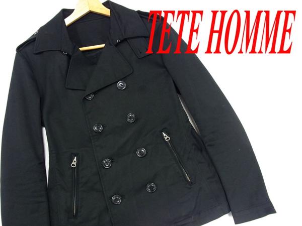 TETE HOMME Pコート 新品未使用 TETE HOMME（ピーコート）のフリマアイテム一覧 2026年最新テットオム