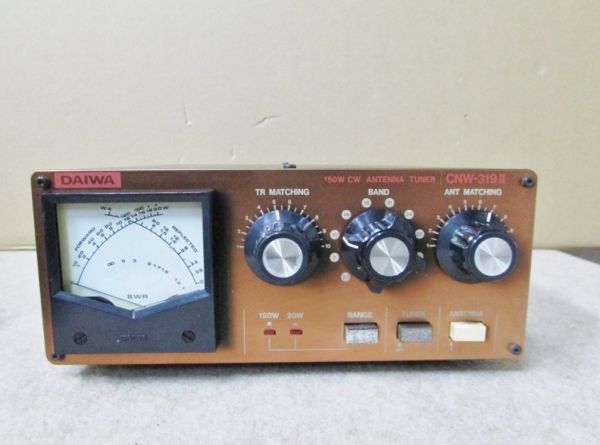 DAIWA ダイワ CNW-319Ⅱ HF～50MHz アンテナチューナー （c37） DAIWA