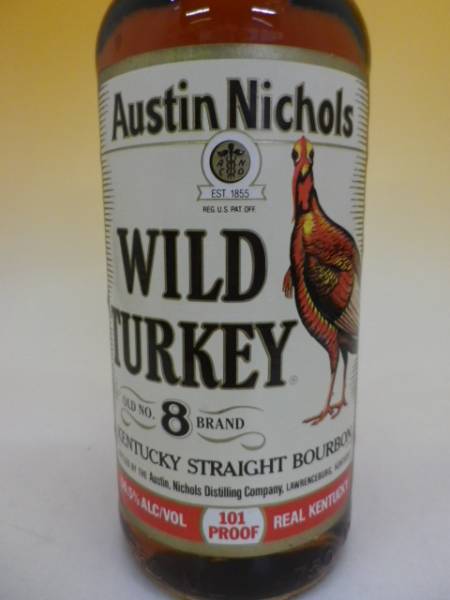 j*6様 WILD TURKEY ワイルド ターキー 8年 七面鳥 陶器ボトル j*6様