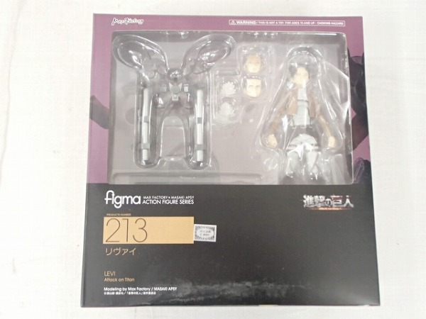 アウトレット超高品質 未開封 MF figma 進撃の巨人 213 リヴァイ