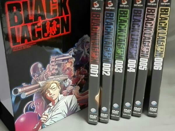 BLACK LAGOON DVD6巻セット 全巻収納BOX付き ,TVアニメ