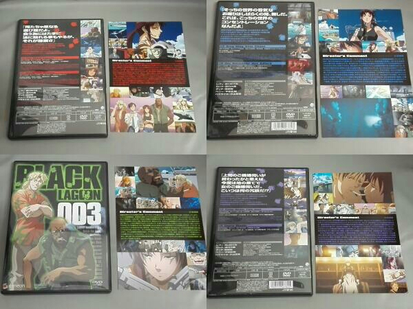 BLACK LAGOON DVD6巻セット 全巻収納BOX付き ,TVアニメ