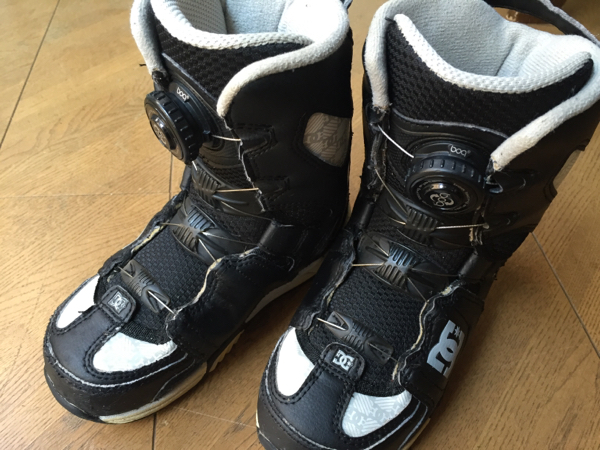 DC shoe☆スノーボードブーツ☆22.0 kids子供 ボアシステム